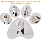 Florero con Diseño Garrita de Gato Decor