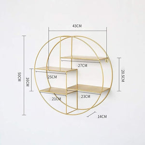 REPISA REDONDA CON 4 COMPARTIMIENTOS