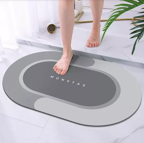 ALFOMBRA PARA BAÑO SUAVE, SEGURA Y SECAD